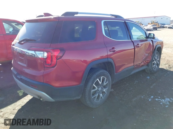 2021 GMC Acadia SLE with VIN 1GKKNKLA7MZ228898, listed as a IAAI auction lot 41378592 with 59,156 mi miles and . Bid and sale history available at DreamBid. Image 4.