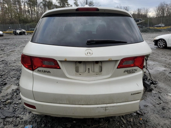 2009 Acura RDX with VIN 5J8TB18249A001714, listed as a Copart auction lot 43387965 with 216,073 mi miles and Salvage Title. Bid and sale history available at carsss.com. Image 6.