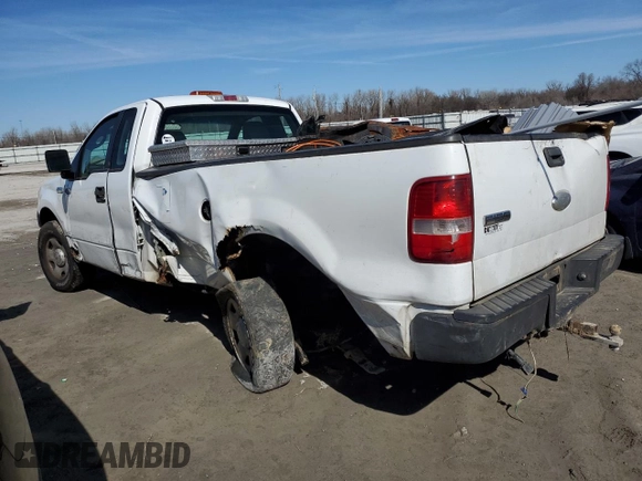 2007 Ford F-150 XL with VIN 1FTRF12207NA83890, listed as a Copart auction lot 87203484 with Not provided miles and Salvage title. Bid and sale history available at DreamBid. Image 2.