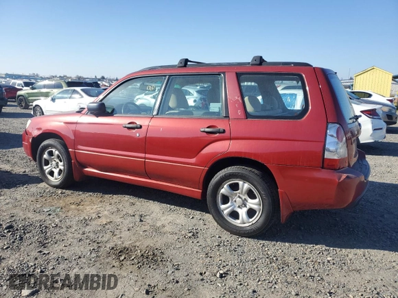 2006 Subaru Forester 2.5 X with VIN JF1SG63646H739458, listed as a Copart auction lot 43039105 with 79,493 mi miles and Salvage Title. Bid and sale history available at carsss.com. Image 2.