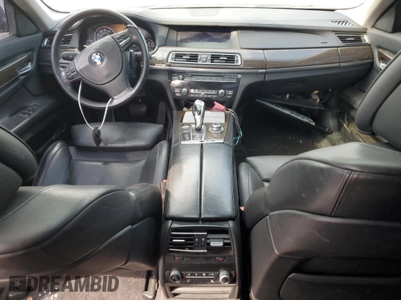 2009 BMW 7 Series 750Li with VIN WBAKB83589CY58639, listed as a Copart auction lot 54968705 with 211,516 mi miles and Clean Title. Bid and sale history available at DreamBid. Image 9.