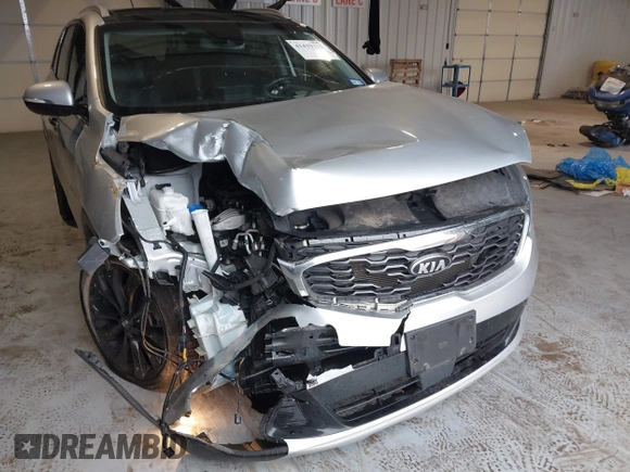 2020 Kia Sorento EX V6 with VIN 5XYPH4A51LG666937, listed as a IAAI auction lot 41419325 with 91,303 mi miles. Bid and sale history available at carsss.com. Image 6.