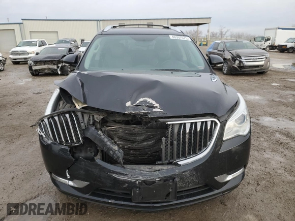 2013 Buick Enclave Leather with VIN 5GAKRCKDXDJ220277, listed as a Copart auction lot 46307075 with 164,463 mi miles and Salvage Title. Bid and sale history available at carsss.com. Image 5.