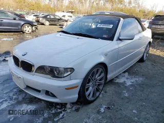 2005 BMW 3 Series 330Ci with VIN WBABW53445PJ96989, listed as a Copart auction lot 42488995 with 179,814 mi miles and Clean Title. Bid and sale history available at carsss.com. Image 1.