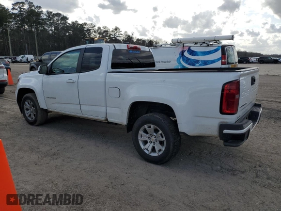 2022 Chevrolet Colorado 2WD LT with VIN 1GCHSCEA3N1114544, listed as a Copart auction lot 48190185 with 59,619 mi miles and Salvage title. Bid and sale history available at DreamBid. Image 2.