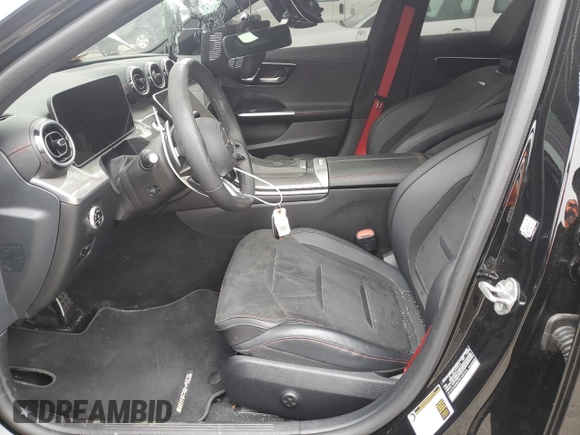 2023 Mercedes-Benz C 43 AMG z VIN W1KAF8HB2PR100524, wystawiony jako Copart lot #52094134 z przebiegiem 11 335 mil mil oraz Szkoda całkowita • Salvage title. Historia ofert i sprzedaży dostępna na DreamBid. Obrazek 7.