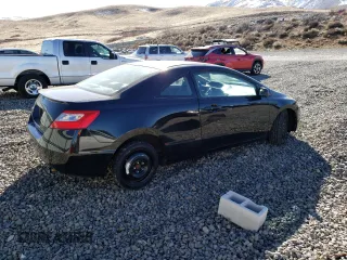 2009 Honda Civic Cpe LX with VIN 2HGFG12609H540858, listed as a Copart auction lot 46926135 with 180,818 mi miles and Salvage Title. Bid and sale history available at carsss.com. Image 3.