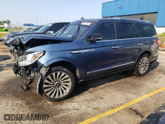 2018 Lincoln Navigator Reserve z VIN 5LMJJ2LT7JEL11957, wystawiony jako Copart lot #69877794 z przebiegiem 121 934 mil mil oraz Czysty tytuł • Clean title. Historia ofert i sprzedaży dostępna na DreamBid. Obrazek 1.
