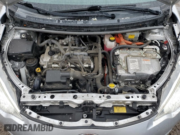 2014 Toyota Prius One with VIN JTDKDTB37E1566907, listed as a Copart auction lot 53697695 with 118,125 mi miles and Salvage Title. Bid and sale history available at DreamBid. Image 11.