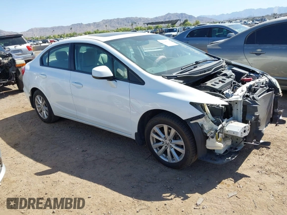 2012 Honda Civic EX with VIN 19XFB2F8XCE041230, listed as a IAAI auction lot 42142714 with 118,382 mi miles and . Bid and sale history available at DreamBid. Image 1.