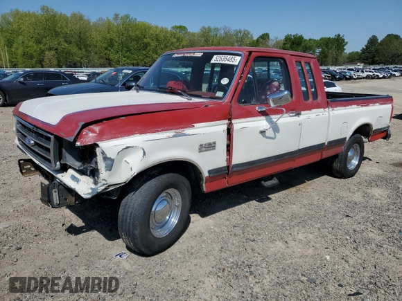 1990 Ford F-150 with VIN 1FTEX15N5LKB16198, listed as a Copart auction lot 52635485 with 33,433 mi miles and Salvage Title. Bid and sale history available at carsss.com. Image 1.