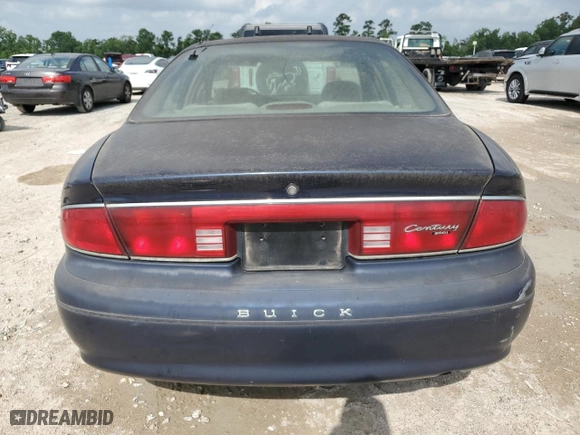 2001 Buick Century Custom with VIN 2G4WS52J111276258, listed as a Copart auction lot 49532575 with 58,680 mi miles and Clean Title. Bid and sale history available at carsss.com. Image 6.