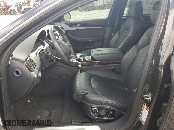 2014 Audi A8 4.0T с VIN WAUR2AFDXEN011628, выставлен на аукционе Copart как лот 55423285 с пробегом 94 681 миль миль и Списание • Salvage title. История ставок и продаж доступна на DreamBid. Изображение 7.