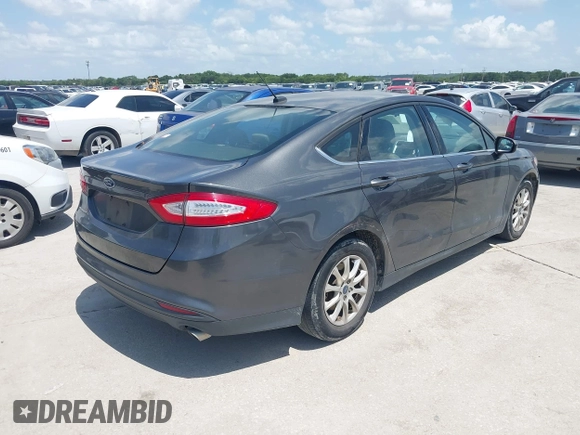 2016 Ford Fusion S with VIN 3FA6P0G74GR243769, listed as a IAAI auction lot 42566152 with 205,474 mi miles and . Bid and sale history available at DreamBid. Image 4.