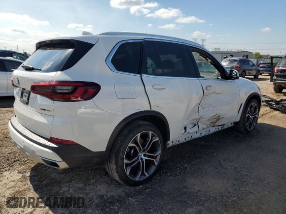 2021 BMW X5 xDrive40i with VIN 5UXCR6C09M9F71460, listed as a Copart auction lot 73531444 with 26,066 mi miles and Salvage title. Bid and sale history available at DreamBid. Image 3.