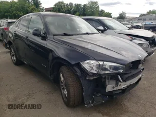 2016 BMW X6 xDrive35i with VIN 5UXKU2C56G0N78516, listed as a Copart auction lot 56144323 with 152,622 mi miles. Bid and sale history available at carsss.com. Image 4.