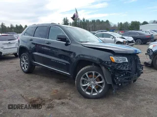 2020 Jeep Grand Cherokee Summit with VIN 1C4RJFJT5LC355247, listed as a IAAI auction lot 41809100 with 62,910 mi miles and . Bid and sale history available at DreamBid. Image 1.