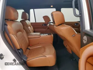 2021 Infiniti QX80 SENSORY with VIN JN8AZ2BE0M9267630, listed as a Copart auction lot 47590705 with 114,051 mi miles and Salvage Title. Bid and sale history available at carsss.com. Image 11.