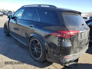 2024 Mercedes-Benz GLE 53 AMG with VIN 4JGFB6BBXRB115904, listed as a Copart auction lot 88603895 with 9,451 mi miles and Salvage title. Bid and sale history available at DreamBid. Image 2.