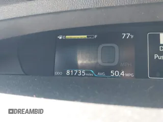 2019 Toyota Prius L Eco with VIN JTDKARFU0K3087064, listed as a IAAI auction lot 41986365 with 81,735 mi miles. Bid and sale history available at carsss.com. Image 15.