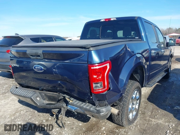 2016 Ford F-150 XL with VIN 1FTEW1CP5GFD58771, listed as a IAAI auction lot 41595623 with 104,453 mi miles and . Bid and sale history available at carsss.com. Image 4.