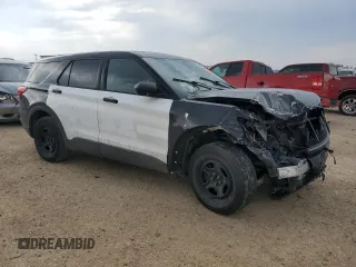 2022 Ford Police Interceptor Utility z VIN 1FM5K8AB2NGA58118, wystawiony jako Copart lot #54846645 z przebiegiem Nie podano mil oraz Szkody całkowita. Historia ofert i sprzedaży dostępna na DreamBid. Obrazek 4.