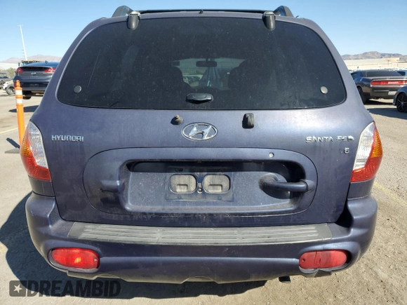 2004 Hyundai Santa Fe GLS with VIN KM8SC13D34U638743, listed as a Copart auction lot 47311215 with 194,906 mi miles and Salvage Title. Bid and sale history available at carsss.com. Image 6.