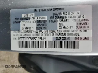 2021 Mazda CX-9 Touring with VIN JM3TCBCY0M0509620, listed as a Copart auction lot 71450634 with 0 mi miles and Salvage Title. Bid and sale history available at carsss.com. Image 14.