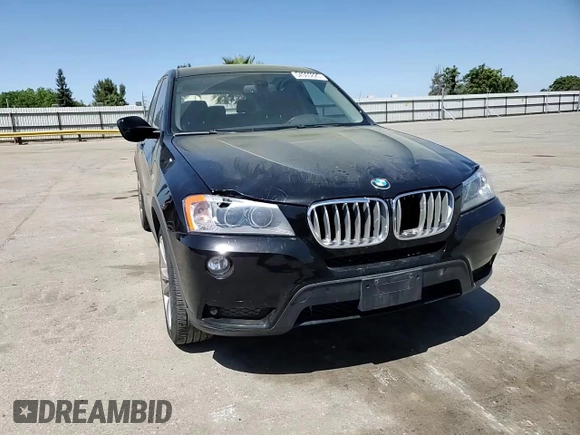 2014 BMW X3 xDrive35i with VIN 5UXWX7C50E0E75288, listed as a Copart auction lot 54365825 with Not Provided miles and Salvage Title. Bid and sale history available at DreamBid. Image 13.