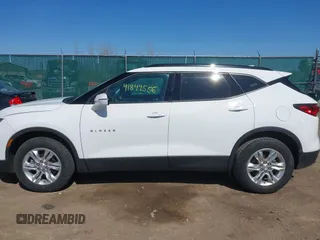 2022 Chevrolet Blazer LT with VIN 3GNKBHR43NS219954, listed as a IAAI auction lot 41849556 with 57,836 mi miles and . Bid and sale history available at DreamBid. Image 14.