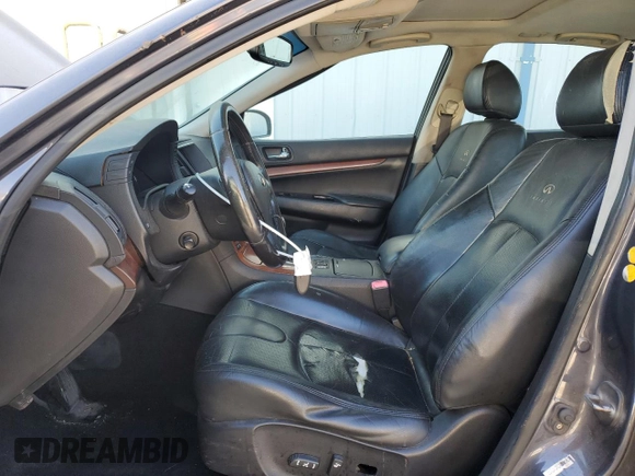 2008 Infiniti G35 x with VIN JNKBV61F68M265265, listed as a Copart auction lot 75048584 with 237,280 mi miles and Clean Title. Bid and sale history available at DreamBid. Image 7.