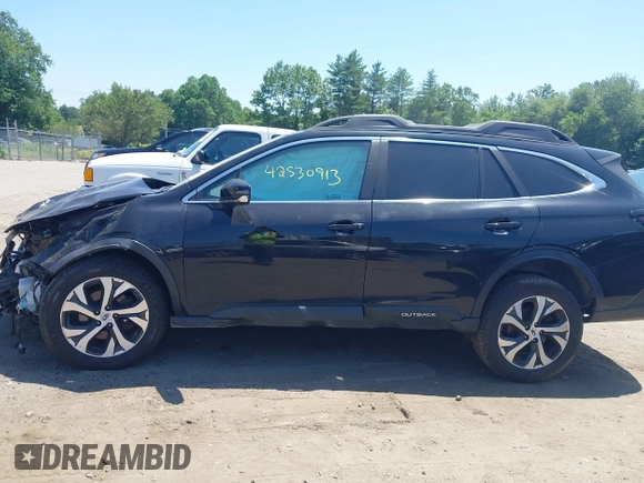 2020 Subaru Outback Limited with VIN 4S4BTANC6L3178096, listed as a IAAI auction lot 42530913 with 39,358 mi miles and . Bid and sale history available at DreamBid. Image 14.