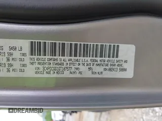 2016 Dodge Journey Crossroad с VIN 3C4PDCGG1GT107577, выставлен на аукционе IAAI как лот 42278767 с пробегом 187 510 миль миль и . История ставок и продаж доступна на DreamBid. Изображение 9.