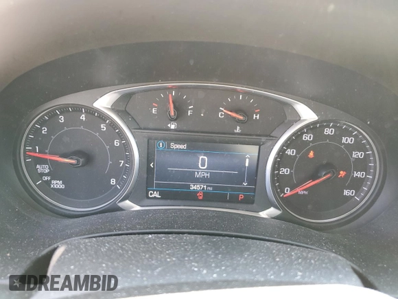 2021 GMC Terrain SLE z VIN 3GKALMEV6ML382992, wystawiony jako Copart lot #54299135 z przebiegiem 34 571 mil mil oraz Szkoda całkowita • Salvage title. Historia ofert i sprzedaży dostępna na DreamBid. Obrazek 9.