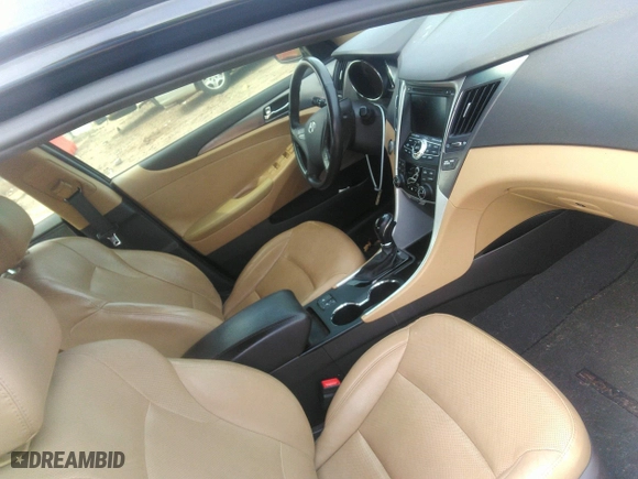 2015 Hyundai Sonata Hybrid Limited with VIN KMHEC4A4XFA119744, listed as a IAAI auction lot 42091103 with 1 mi miles. Bid and sale history available at carsss.com. Image 5.