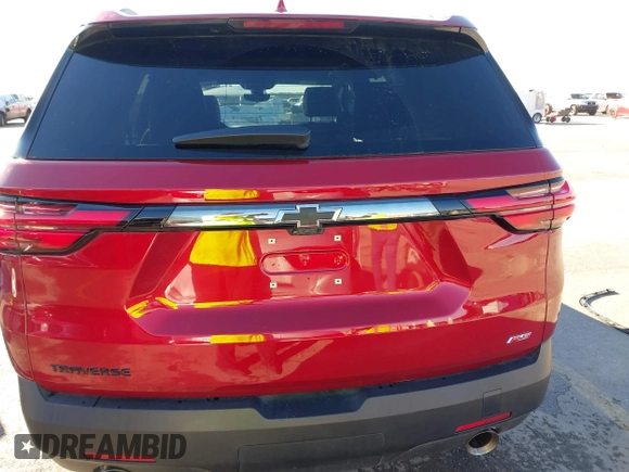 2023 Chevrolet Traverse RS with VIN 1GNERJKW9PJ335871, listed as a IAAI auction lot 41340811 with 17,256 mi miles. Bid and sale history available at carsss.com. Image 16.