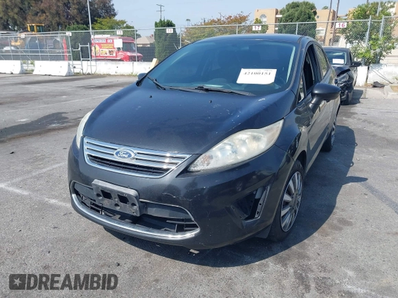 2011 Ford Fiesta SE with VIN 3FADP4BJ3BM122626, listed as a IAAI auction lot 42100151 with 109,287 mi miles and . Bid and sale history available at DreamBid. Image 2.