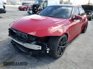 2018 BMW M3 with VIN WBS8M9C50J5K99991, listed as a Copart auction lot 44290823 with 28,304 mi miles. Bid and sale history available at carsss.com. Image 1.