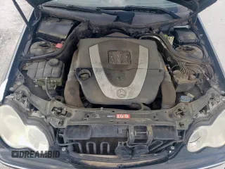 2006 Mercedes-Benz C 280 Luxury with VIN WDBRF54H66F801331, listed as a Copart auction lot 55140345 with 143,157 mi miles and Salvage title. Bid and sale history available at DreamBid. Image 11.