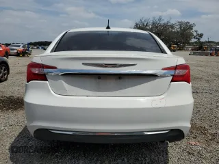2014 Chrysler 200 LX with VIN 1C3CCBAB6EN206096, listed as a Copart auction lot 53187895 with 196,951 mi miles and Salvage Title. Bid and sale history available at carsss.com. Image 6.