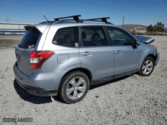 2015 Subaru Forester 2.5i Limited with VIN JF2SJARC2FH425725, listed as a Copart auction lot 49450755 with 0 mi miles and Salvage Title. Bid and sale history available at carsss.com. Image 3.