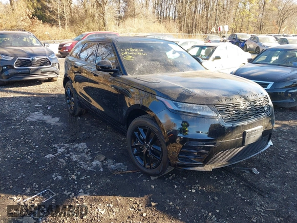 2025 Land Rover Range Rover Velar Dynamic SE with VIN SALYL2EX7SA391827, listed as a IAAI auction lot 41430644 with 4,063 mi miles and . Bid and sale history available at DreamBid. Image 1.