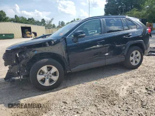 2019 Toyota RAV4 XLE with VIN JTMP1RFV7KD511381, listed as a Copart auction lot 63565625 with 95,470 mi miles and Salvage title. Bid and sale history available at DreamBid. Image 1.