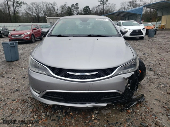 2015 Chrysler 200 C with VIN 1C3CCCCG0FN510234, listed as a Copart auction lot 44446825 with 48,276 mi miles and Salvage Title. Bid and sale history available at carsss.com. Image 5.