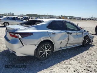 2023 Toyota Camry SE with VIN 4T1G11AK0PU751342, listed as a Copart auction lot 49345515 with 22,887 mi miles and Salvage Title. Bid and sale history available at DreamBid. Image 3.