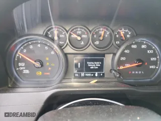 2021 Chevrolet Silverado 1500 Custom with VIN 1GCPYBEK2MZ212722, listed as a Copart auction lot 85321014 with 76,343 mi miles and Salvage Title. Bid and sale history available at carsss.com. Image 9.