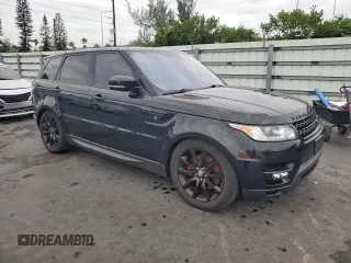 2016 Land Rover Range Rover Sport HSE with VIN SALWR2PF3GA656406, listed as a Copart auction lot 56692815 with 88,165 mi miles and Clean Title. Bid and sale history available at DreamBid. Image 4.