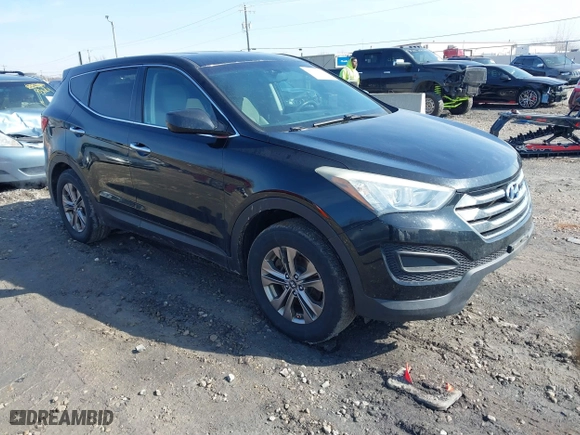 2013 Hyundai Santa Fe Sport with VIN 5XYZTDLB5DG089714, listed as a IAAI auction lot 41776719 with 185,212 mi miles. Bid and sale history available at carsss.com. Image 1.