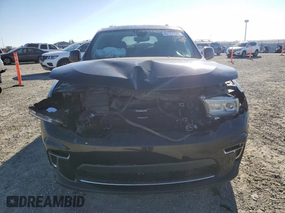 2022 Dodge Durango SXT with VIN 1C4RDJAG4NC228408, listed as a Copart auction lot 42177195 with 75,356 mi miles and Salvage Title. Bid and sale history available at DreamBid. Image 5.