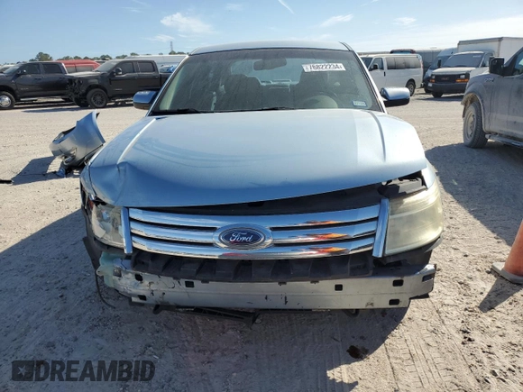 2008 Ford Taurus SEL with VIN 1FAHP24W48G157483, listed as a Copart auction lot 76822234 with 74,934 mi miles and Salvage Title. Bid and sale history available at carsss.com. Image 5.